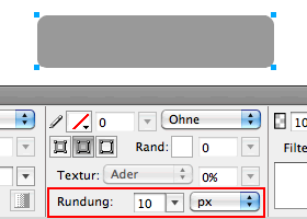 Abgerundete Kanten