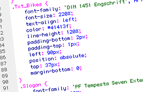 CSS Export in Fireworks