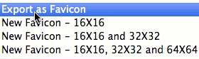 CSS Export in Fireworks
